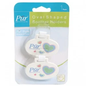 Pur Lot 2 attaches sucette Bleu