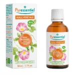 Puressentiel Huile végétale rose musquée bio 50ml