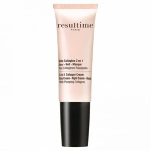 Resultime Soin Collagène 3en1Jour - Nuit - Masque aux Collagènes Repulpants 50 ml