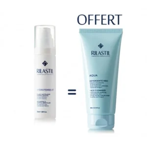 RILASTIL HYDROTENSEUR FLUIDE 50ML Achete + AQUA GEL NETTOYANT 200ML Offert