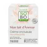 So Bio CRÈME ONCTUEUSE NOURRISSANTE - POUR LES PEAUX SÈCHES ET TRÈS SÈCHES au lait d'anesse
