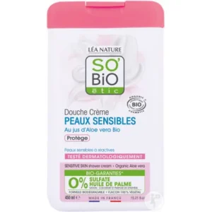 SO BIO DOUCHE CRÈME AU JUS D’ALOE VERA 450 ML