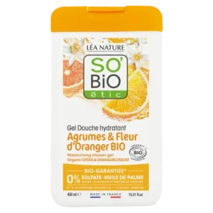 So Bio Gel Douche Agrumes Fleurs d’Oranger 450Ml