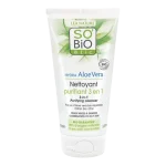 SO'BIO GEL NETTOYANT PURIFIANT 3 EN 1 "HYDRA ALOE VERA" 150 ML