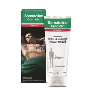 Somatoline Traitement ventre et abdomen Intensif Nuit 10 HOMME 250ml