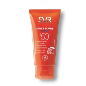 SVR SOLAIRE SUN SECURE CREME CONFORT PEAUX HYPERSENSIBLES AU SOLEIL SPF50+ 50ML