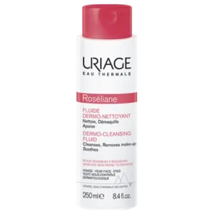 URIAGE ROSELIANE FLUIDE DERMO-NETTOYANT APAISANT 250ml Nettoie - Démaquille - Apaise