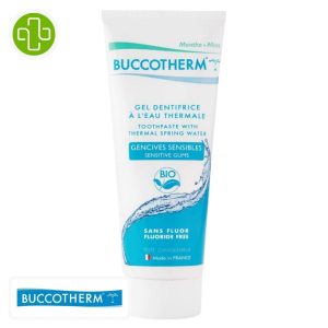 Buccotherm Gel Dentifrice à l’Eau Thermale Gencives Sensibles sans Fluor – 75ml