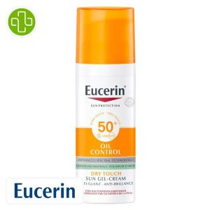 Eucerin Sun Protection Oil Control Gel-Crème Solaire Toucher Sec Spf50+ – 50ml